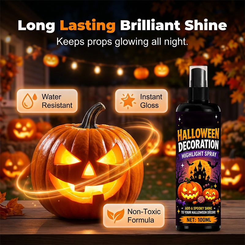 Halloween Decor Highlight Spray Fast Drying Shine Brightener