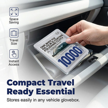🚗💧 Windshield oil removal wipes – eliminate glare, restore clarity, safe & mess-free!