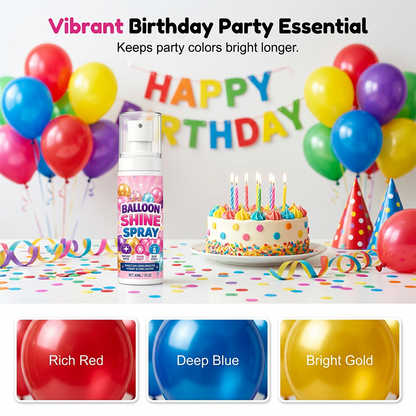 Balloon Shine Spray Long Lasting Brightener