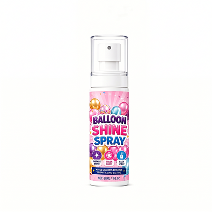 Balloon Shine Spray Long Lasting Brightener