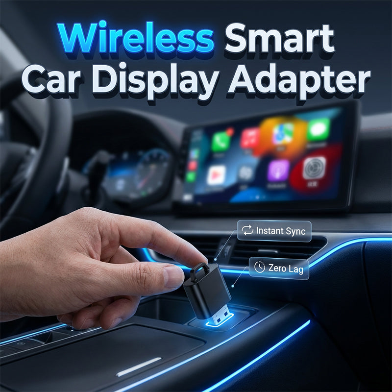 🚗 Wireless Car Display Adapter – Go Cable-Free