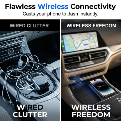 🚗 Wireless Car Display Adapter – Go Cable-Free