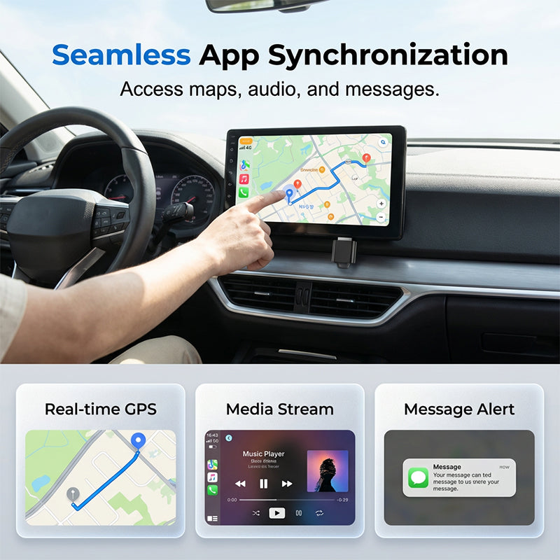 🚗 Wireless Car Display Adapter – Go Cable-Free