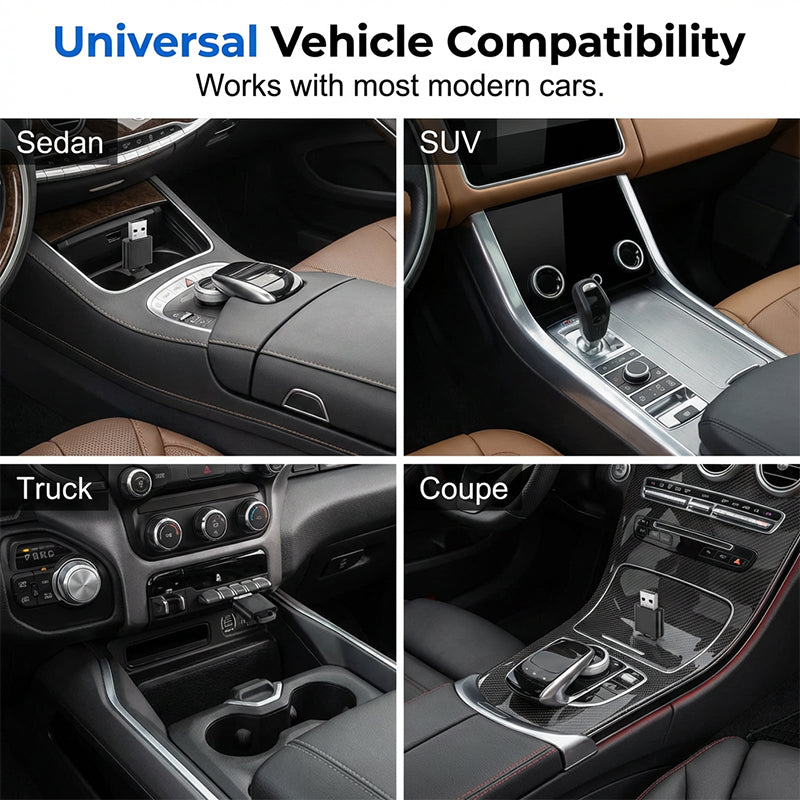🚗 Wireless Car Display Adapter – Go Cable-Free