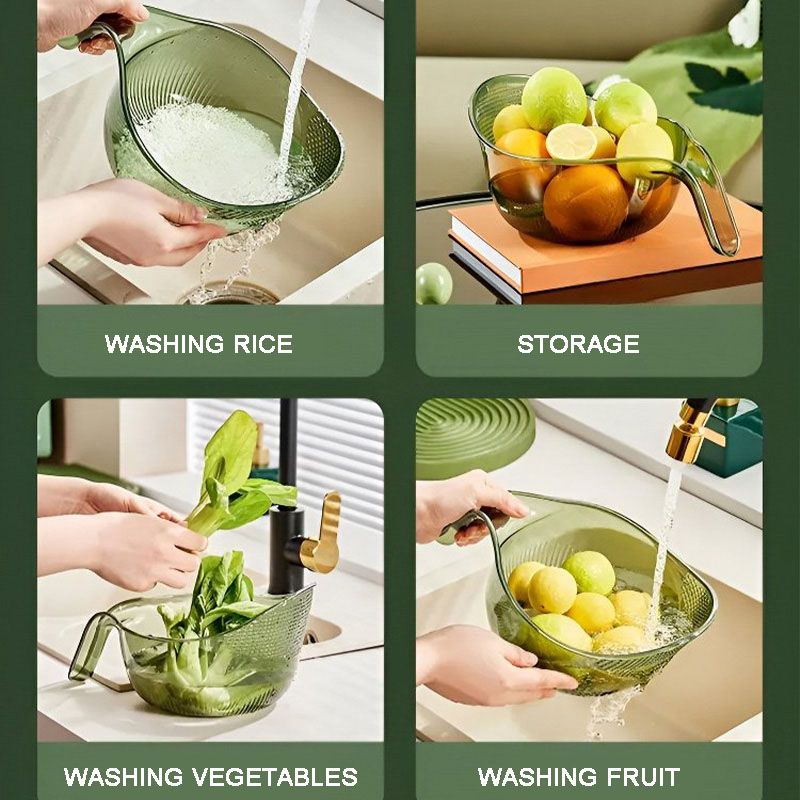 📢📢40% OFF !! ⏰Multi-functional Clear Draining Basket