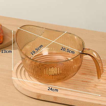 📢📢40% OFF !! ⏰Multi-functional Clear Draining Basket