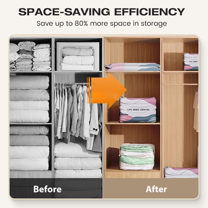 ⏳Limited-time 50% off⏰No-Pump Large Vacuum Storage Compression Bags🛏️🗄️