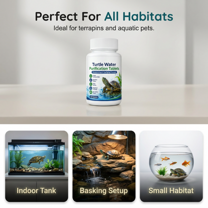 Professional Turtle Tank Water Purification Tablets