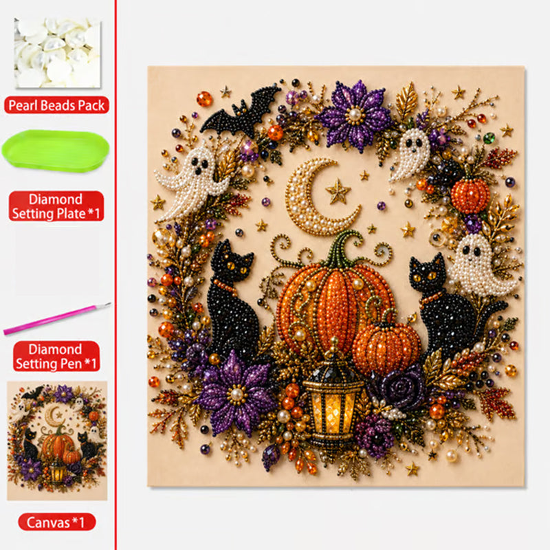👻Halloween Ghost Pearl Art DIY Kit🎁