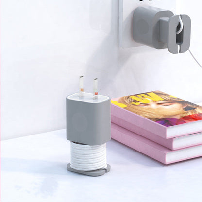 ✨2-in-1 silicone charger protector
