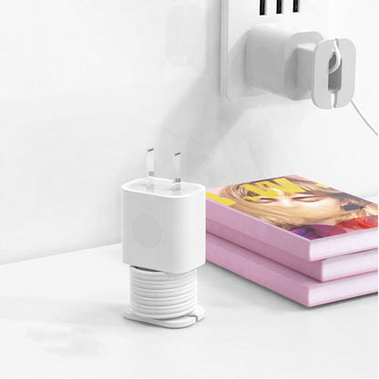 ✨2-in-1 silicone charger protector
