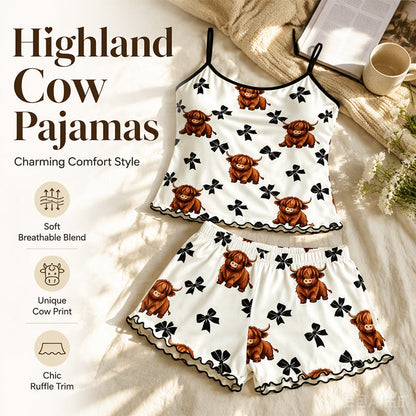 📢📢49% OFF !! ⏰Summer Sleepless Spaghetti Strap Cami Sleepwear Set