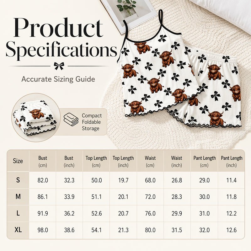 📢📢49% OFF !! ⏰Summer Sleepless Spaghetti Strap Cami Sleepwear Set