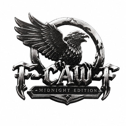 Midnight Edition Raven Metal Emblem for Cars and Trucks