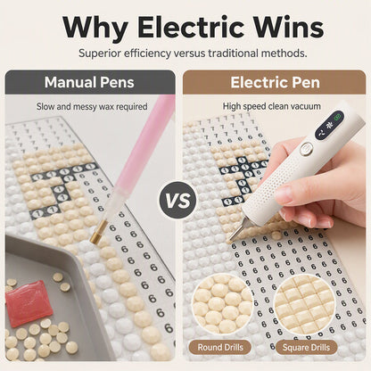 Rechargeable Electric Diamond Pen