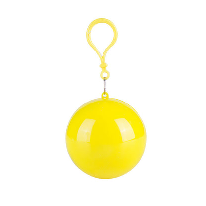 Mini Ball Shape Disposable Raincoat