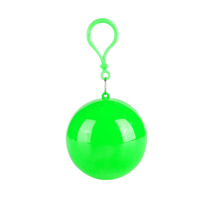 Mini Ball Shape Disposable Raincoat