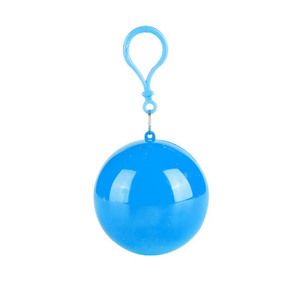 Mini Ball Shape Disposable Raincoat