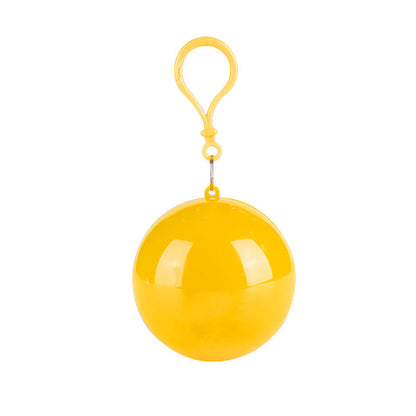 Mini Ball Shape Disposable Raincoat