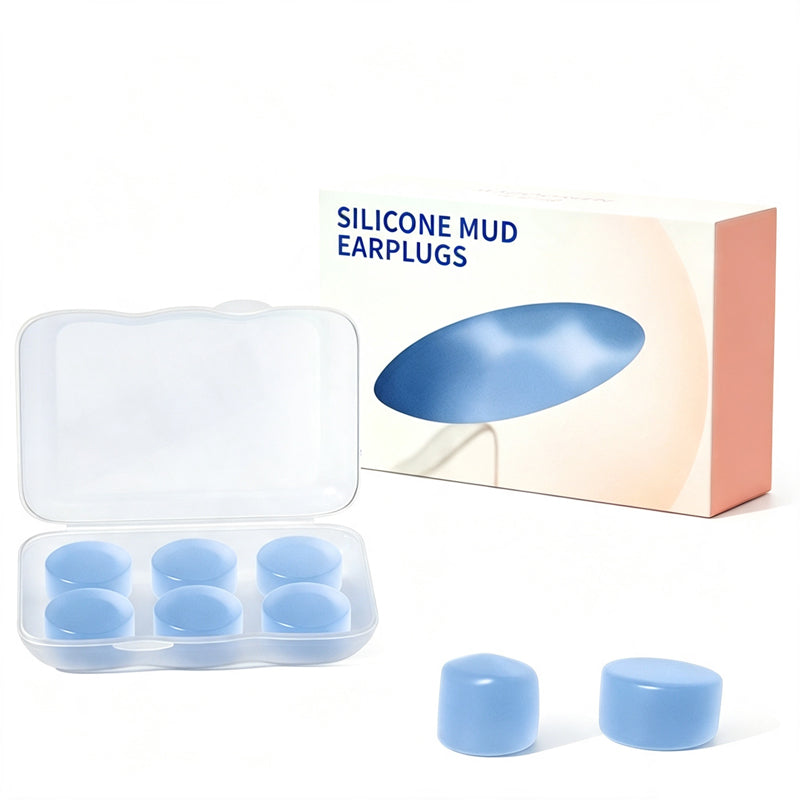 Moldable Silicone Mud Earplugs