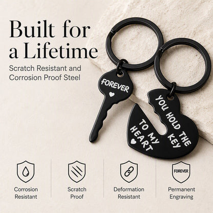 Romantic Couple Keychain Set