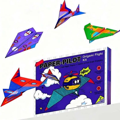 🥳2026 HOT SALE 49% OFF! ✈️Creative DIY Paper Airplane Set For Kids