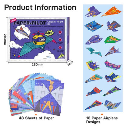 🥳2026 HOT SALE 49% OFF! ✈️Creative DIY Paper Airplane Set For Kids