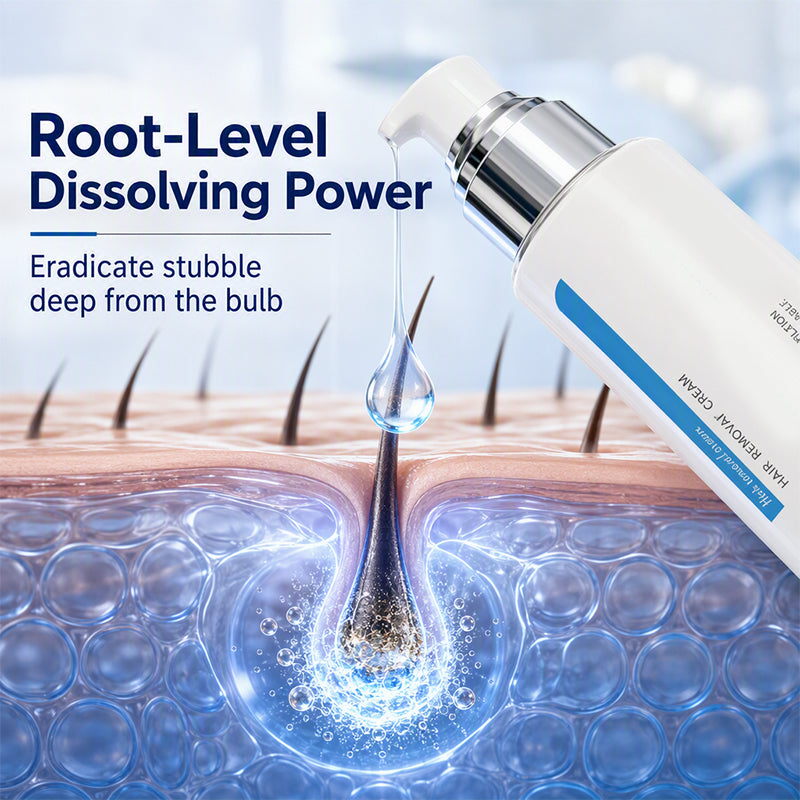 Ice-Cooling Hair Removal Cream for Sensitive Skin