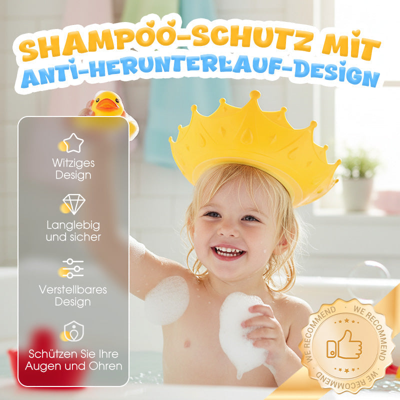 Shampoo protector with anti-run design