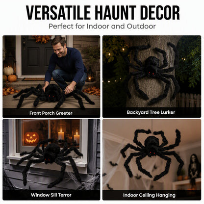 Halloween Outdoor Decorations Giant Spider