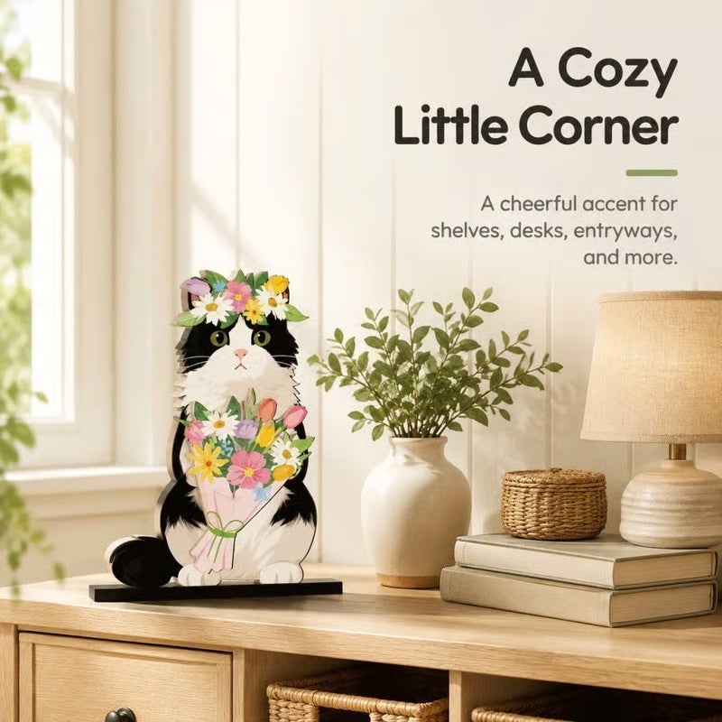 Interchangeable Wooden Seasonal Animal Decor