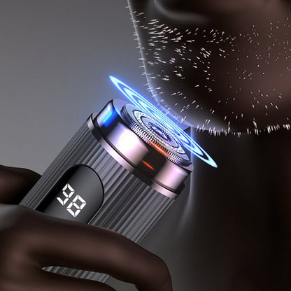 Mini Travel Shaver with LED Power Display