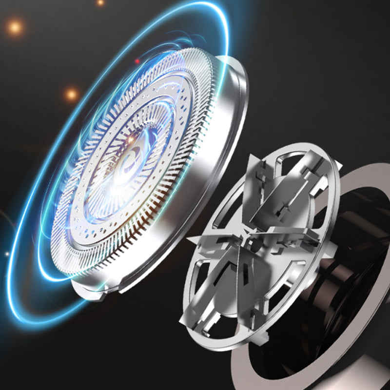 Mini Travel Shaver with LED Power Display