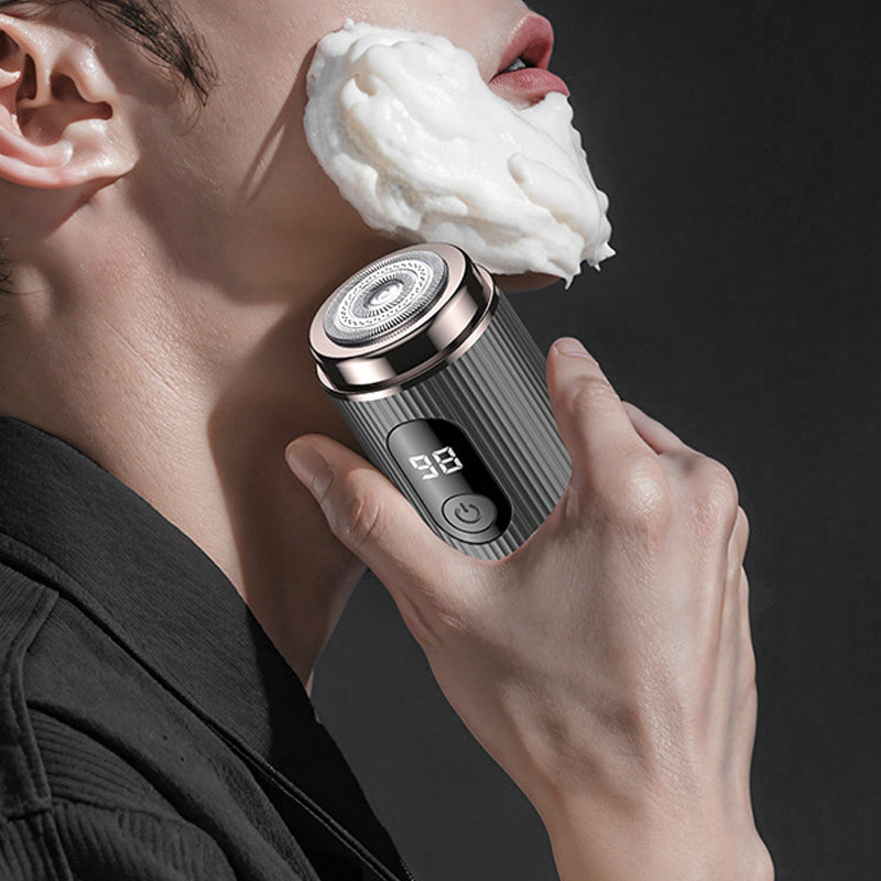 Mini Travel Shaver with LED Power Display