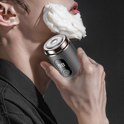 Mini Travel Shaver with LED Power Display