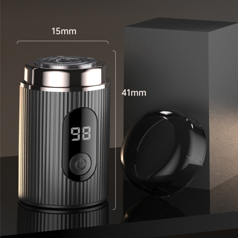 Mini Travel Shaver with LED Power Display
