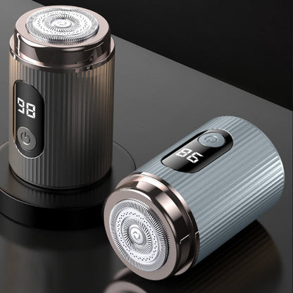 Mini Travel Shaver with LED Power Display