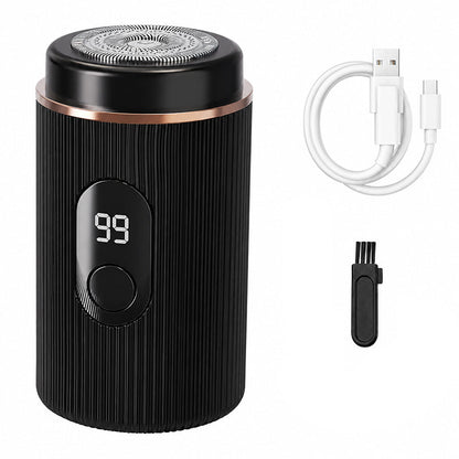 Mini Travel Shaver with LED Power Display