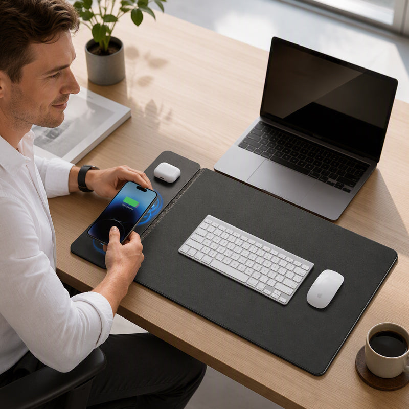 Multifunctional Laptop Sleeve with Wireless Charging