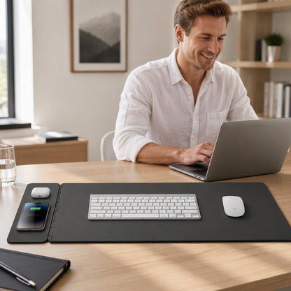 Multifunctional Laptop Sleeve with Wireless Charging