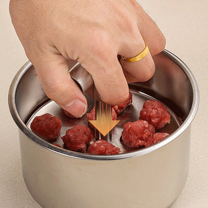 🍲 Stainless Steel Meatball Mould – Perfect Meatballs Made Easy 🍳