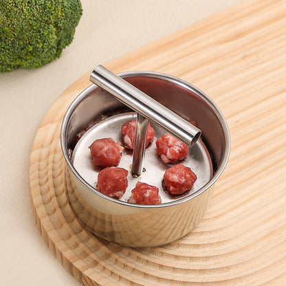 🍲 Stainless Steel Meatball Mould – Perfect Meatballs Made Easy 🍳