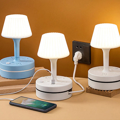 💡 Bedside Lamp with Charging Station – Light Up & Power Up Your Nightstand 🔌