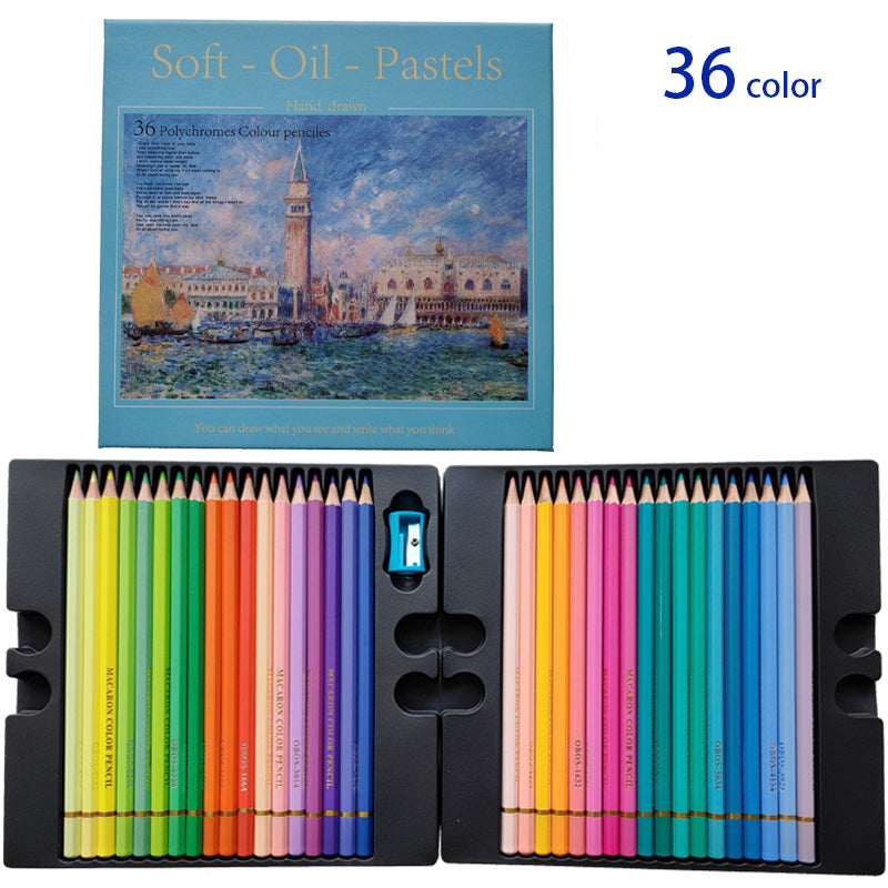 🎨 Professional Oil Colored Pencils – Create Vibrant Artwork With Smooth Blending ✨