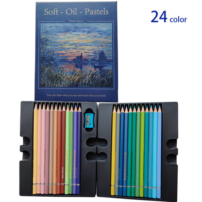 🎨 Professional Oil Colored Pencils – Create Vibrant Artwork With Smooth Blending ✨