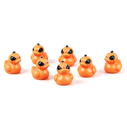 🐥 Halloween Duck Ornaments – Cute Spooky Decor