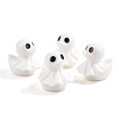 🐥 Halloween Duck Ornaments – Cute Spooky Decor