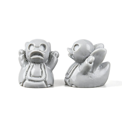 🐥 Halloween Duck Ornaments – Cute Spooky Decor