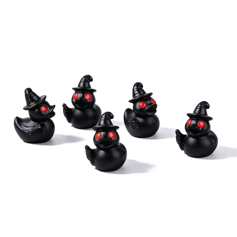 🐥 Halloween Duck Ornaments – Cute Spooky Decor