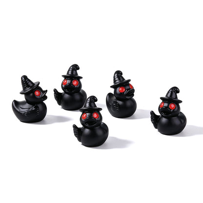 🐥 Halloween Duck Ornaments – Cute Spooky Decor